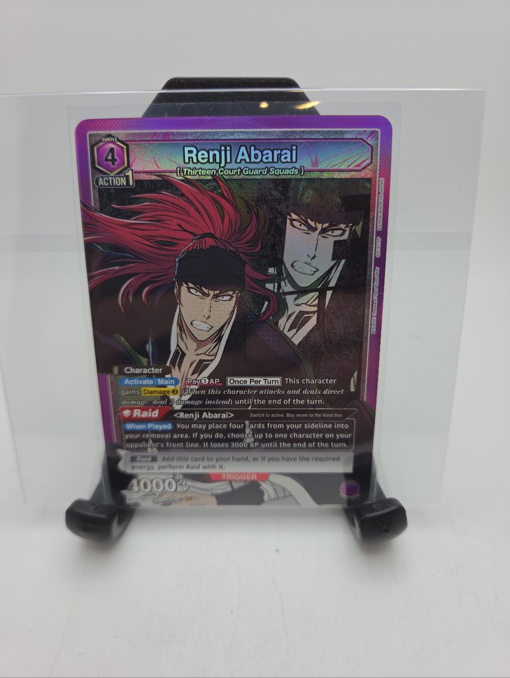 Union Arena BLEACH Renji Abarai SR English